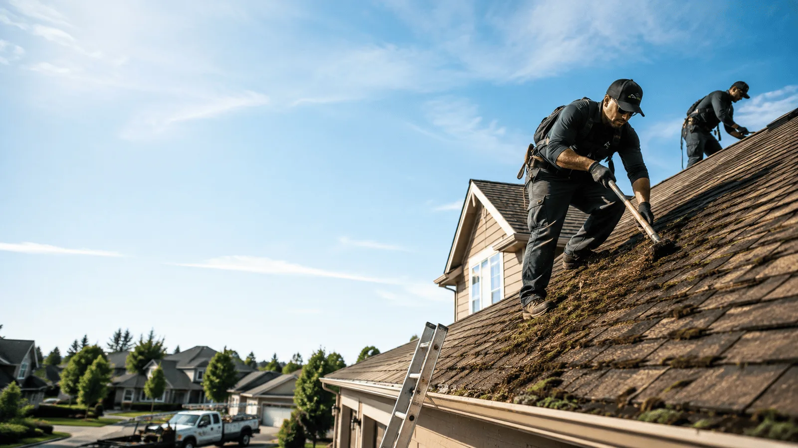Roof Moss Removal in Schwertner, TX near me